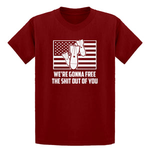 Youth We're Gonna Free the Shit Out of You Kids T-shirt