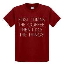 Youth First I Drink the Coffee Kids T-shirt