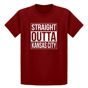Youth Straight Outta Kansas City Kids T-shirt