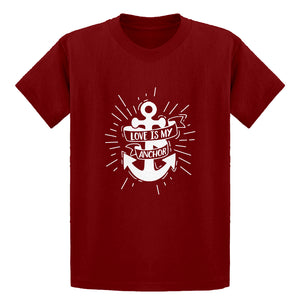 Youth Love is my Anchor Kids T-shirt