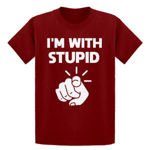 Youth I'm With Stupid You Kids T-shirt