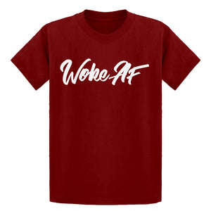 Youth Woke AF Kids T-shirt