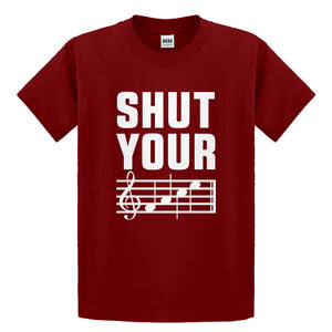 Youth Shut Your Face Kids T-shirt