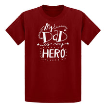 Youth My Dad is My Hero Kids T-shirt