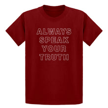 Youth Always Speak Your Truth Kids T-shirt