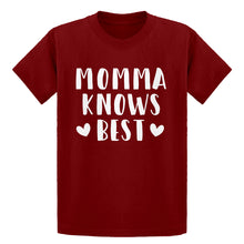 Youth Momma Knows Best Kids T-shirt