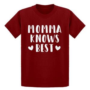 Youth Momma Knows Best Kids T-shirt