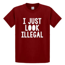 Youth I just Look Illegal Kids T-shirt