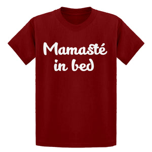 Youth Mamaste in Bed Kids T-shirt