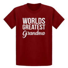 Youth World's Greatest Grandma Kids T-shirt