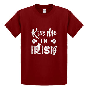 Youth Kiss Me I'm Irish Kids T-shirt