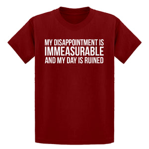 Youth My Disappointment is Immeasurable and my Day is Ruined Kids T-shirt