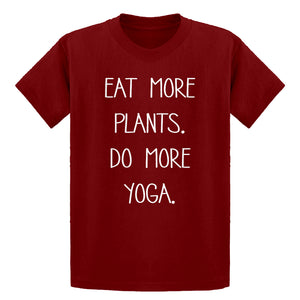 Youth More Plants More Yoga Kids T-shirt