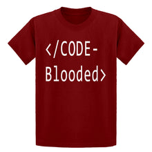 Youth Code Blooded Kids T-shirt