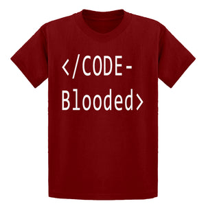 Youth Code Blooded Kids T-shirt