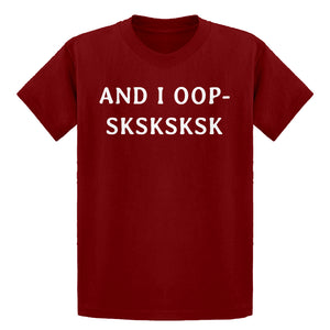 Youth And I OOP- Sksksksk Kids T-shirt