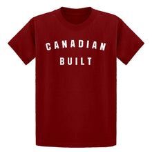 Youth Canadian Built Kids T-shirt