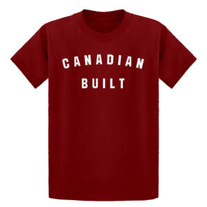 Youth Canadian Built Kids T-shirt