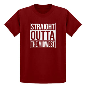 Youth Straight Outta the Midwest Kids T-shirt