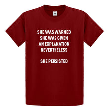 Youth She Persisted Venus Fist Kids T-shirt