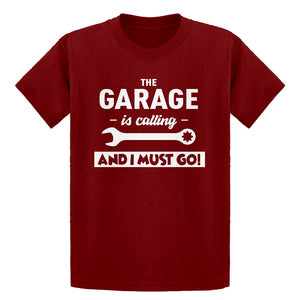 Youth The Garage is Calling Kids T-shirt