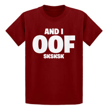 Youth And I OOF Sksksk Kids T-shirt