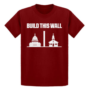 Youth Build This Wall Kids T-shirt