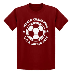 Youth Women's World Cup Champions Kids T-shirt