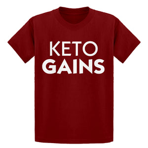 Youth Keto Gains Kids T-shirt