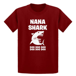 Youth Nana Shark Kids T-shirt