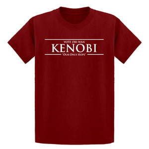 Youth Vote Kenobi Kids T-shirt