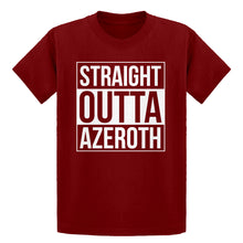 Youth Straight Outta Azeroth Kids T-shirt