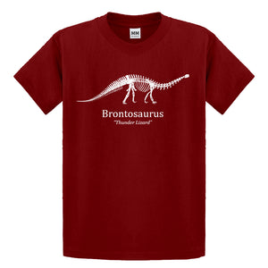 Youth Brontosaurus Kids T-shirt