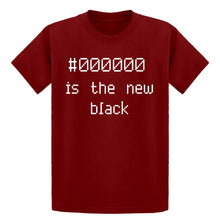 Youth 000000 is the new black Kids T-shirt