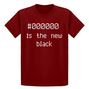 Youth 000000 is the new black Kids T-shirt