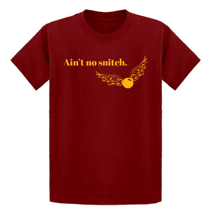 Youth Ain't No Snitch Kids T-shirt