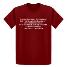 Youth On the Sands of Hesitation Kids T-shirt