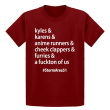 Youth Storm Area 51 Runner Kids T-shirt
