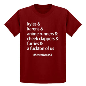 Youth Storm Area 51 Runner Kids T-shirt