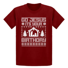 Youth Go Jesus Its Your Birthday Kids T-shirt