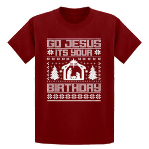 Youth Go Jesus Its Your Birthday Kids T-shirt