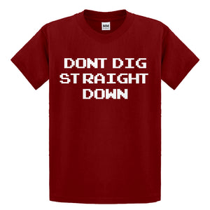 Youth Don't Dig Straight Down Kids T-shirt