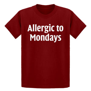 Youth Allergic to Mondays Kids T-shirt