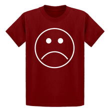 Youth Sad Face Kids T-shirt
