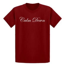 Youth CALM DOWN Kids T-shirt