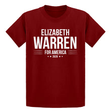 Youth ELIZABETH WARREN for President 2020 Kids T-shirt