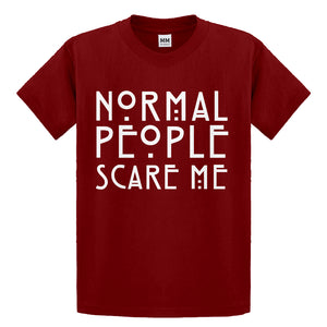 Youth Normal People Scare Me Kids T-shirt