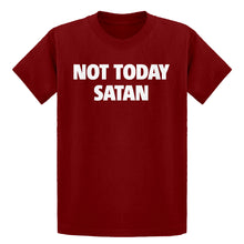 Youth Not Today Satan Kids T-shirt