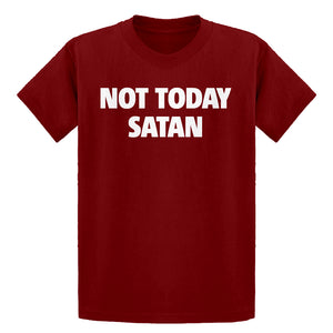 Youth Not Today Satan Kids T-shirt