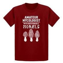 Youth Questionable Morels Kids T-shirt